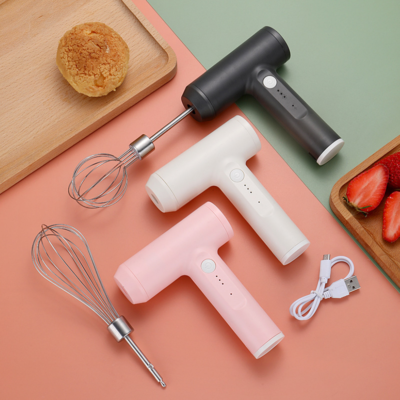 大功率奶油打发器迷你烘焙工具无线手持家用小型电动打蛋器