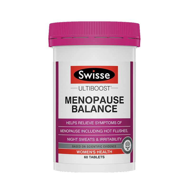 澳洲Swisse女性更/期平衡片大豆异黄酮改善更/期调理保健品60粒