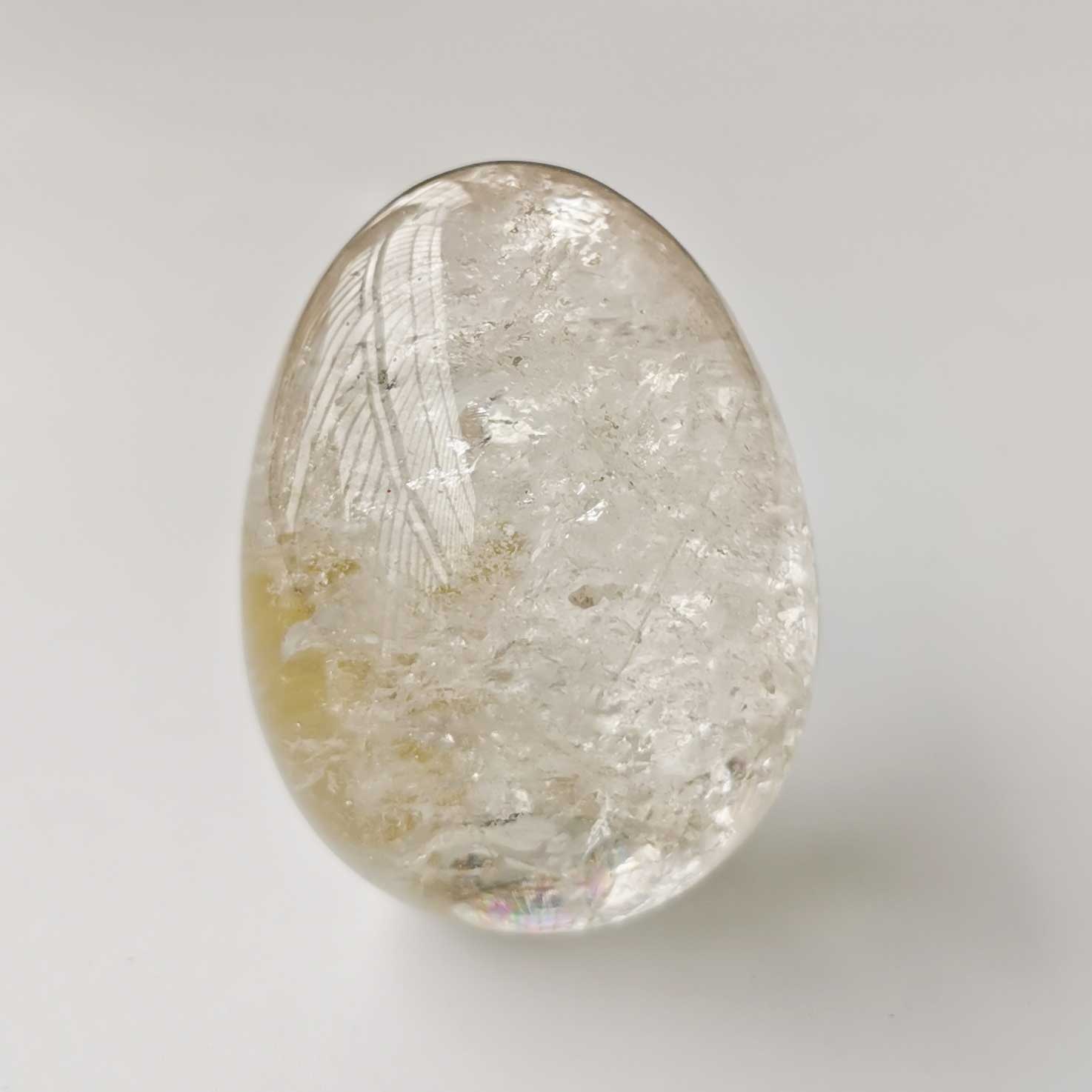 天然白水晶玉石阴户蛋凯格尔球按摩石盆底肌保健球产后修复护阴蛋