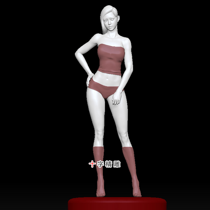 stl美女圆雕图精雕图女性三维3dsmax雕刻机cnc人体雕刻3d打印模型