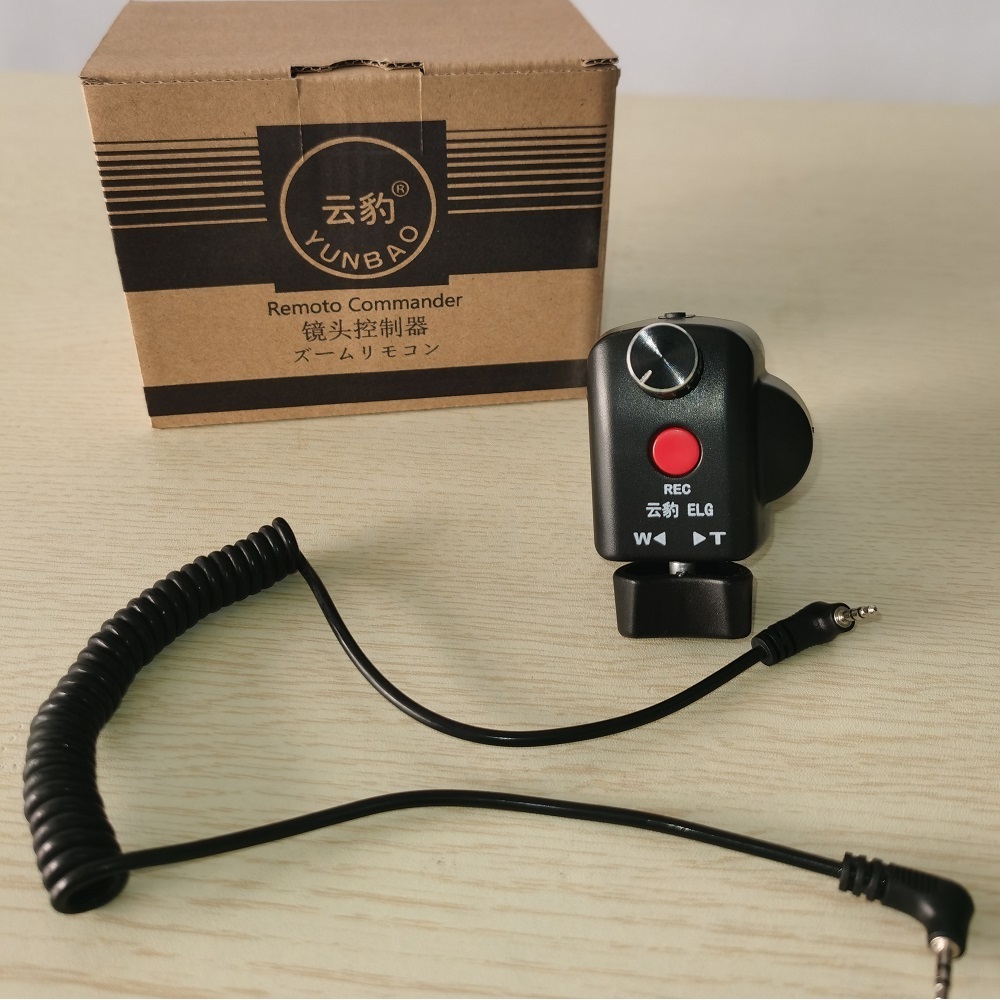 摄像机光圈线控器云豹控制器适用于索尼z190NX5C 200 FS7变焦包邮