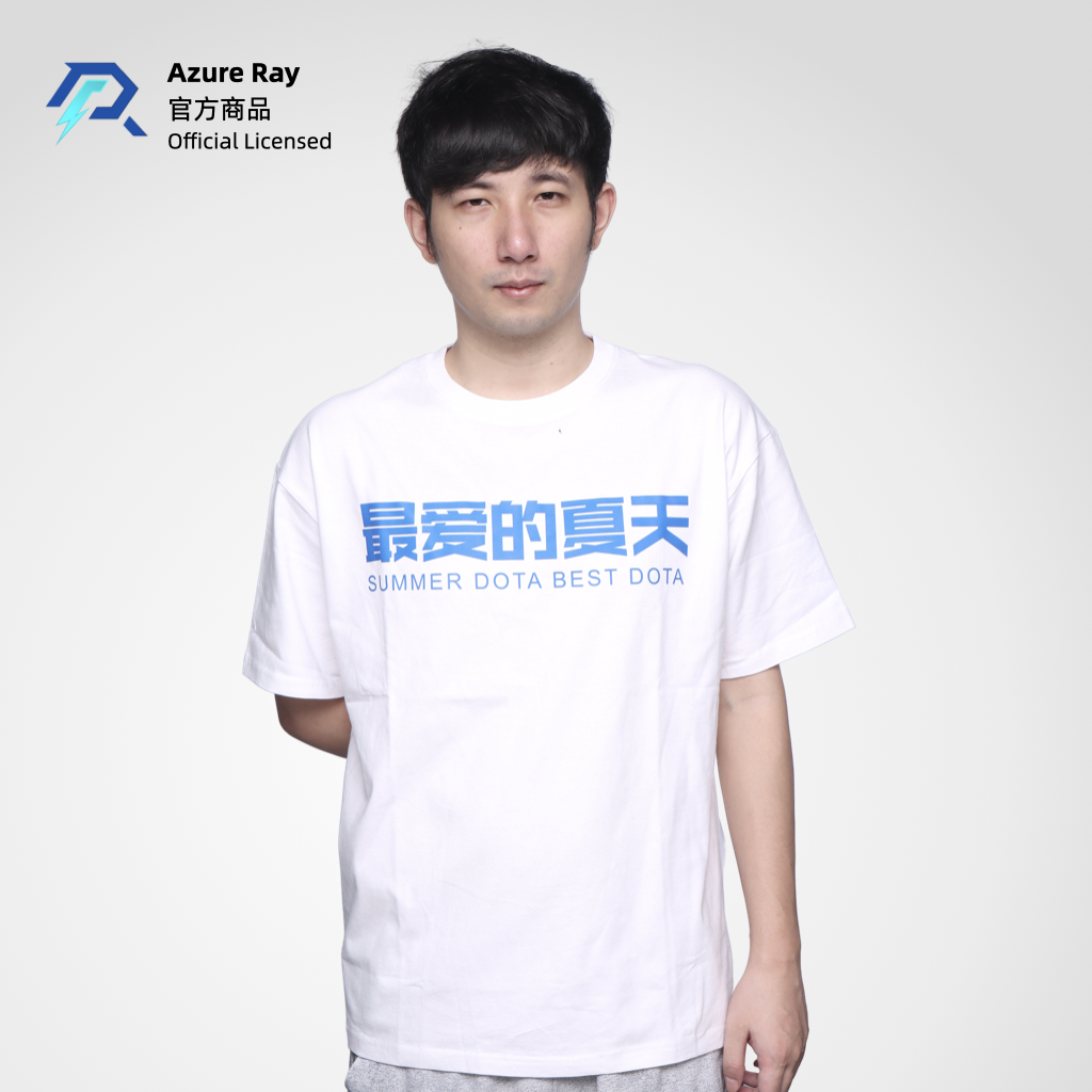 昂恩电竞 Azure Ray 战队金句系列周边纯棉T恤Somnus同款DOTA2