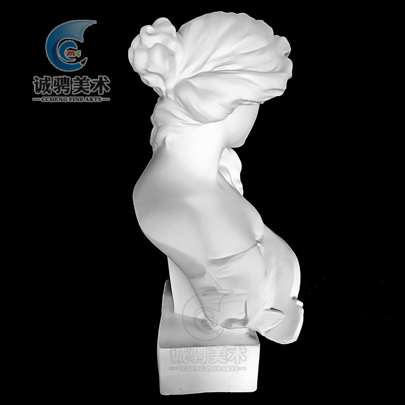 美术大琴女石膏头像人物头像素描教具雕塑摆件模型大号雕像摆件