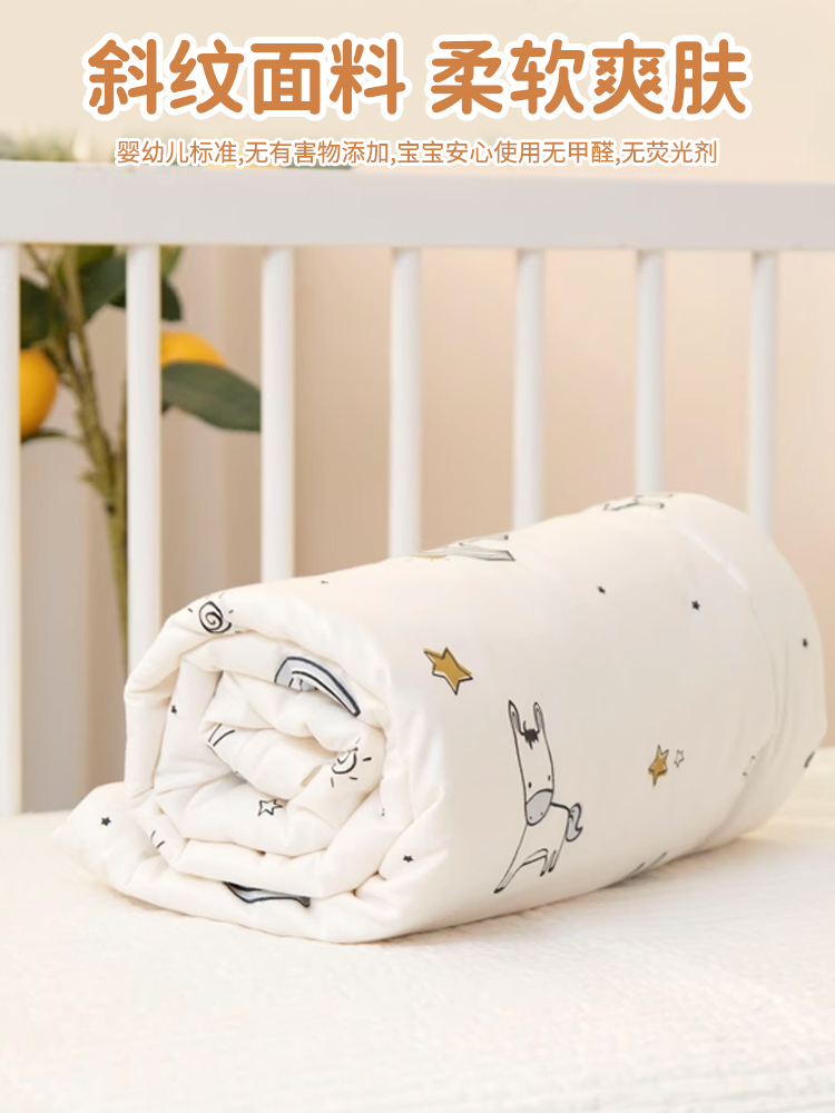 新品幼儿园床垫子褥子婴儿垫A类午睡四季通用拼接床宝宝儿童床褥