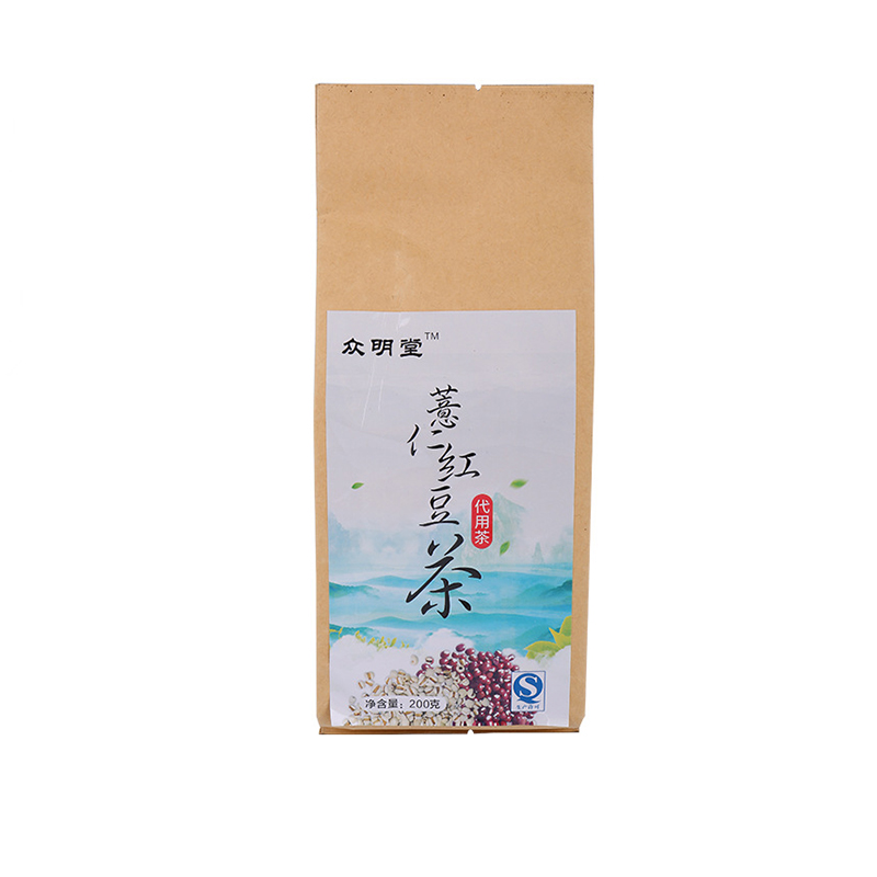 众明堂薏仁红豆茶200g/40包袋装芡实赤小豆正品养生代用冲泡茶