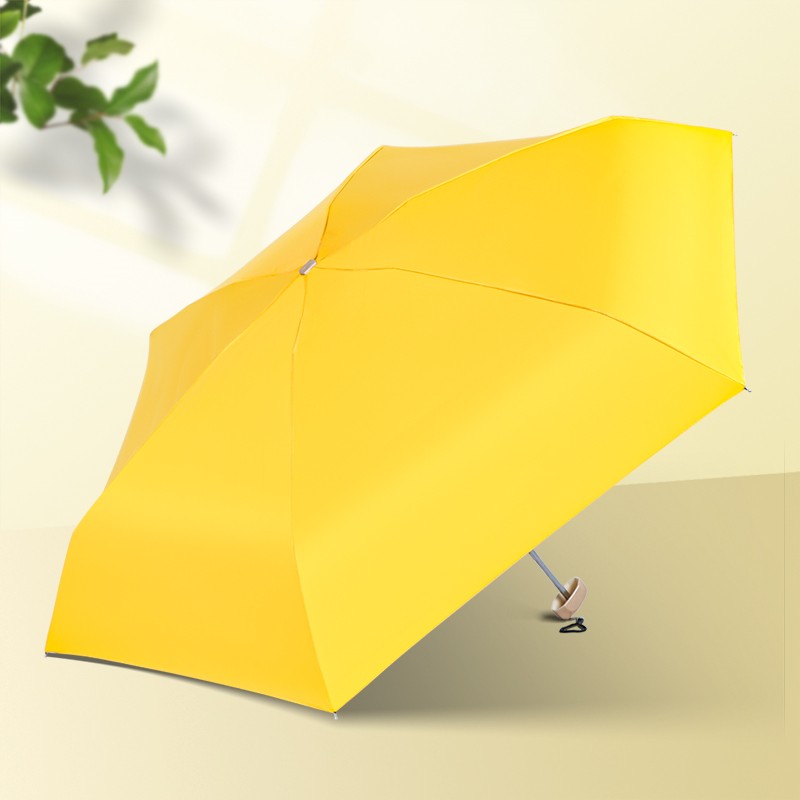 太阳伞防晒防紫外线女小巧便携s晴雨两用迷你折叠雨伞遮阳五折伞