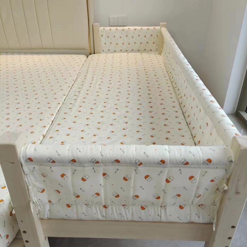 带床木床围实新儿童加宽折叠莱客森接延床小婴儿床护栏拼宝宝X大
