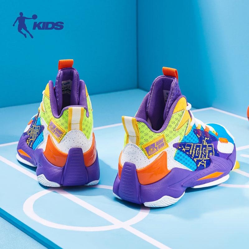 中国乔丹童鞋儿童篮球鞋春季新款专业训练透气球鞋中大男童运动鞋