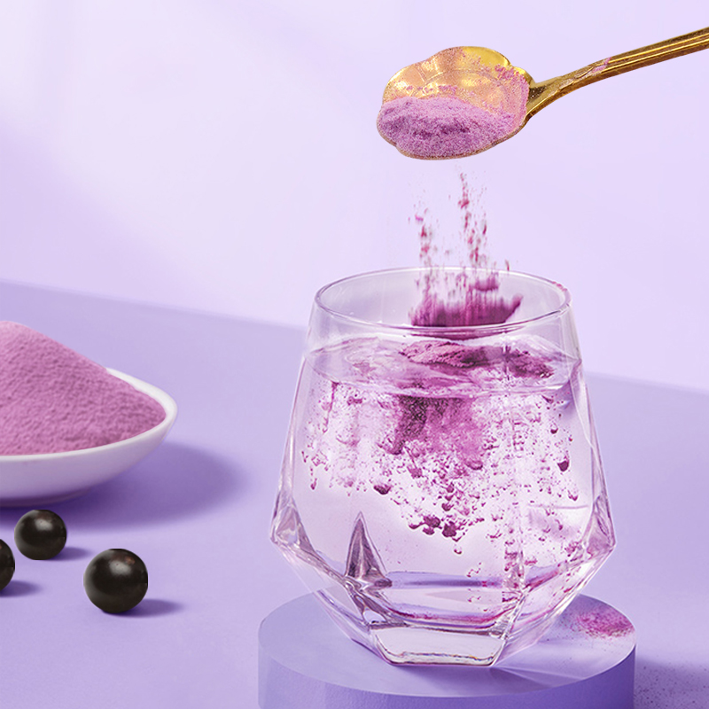 盈康药业巴西莓粉果蔬纤维粉速溶低脂代餐食品官方正品女性冲饮品