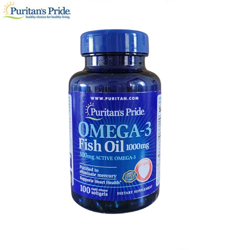 普丽普莱深海鱼鱼油软胶囊美国进口omega3欧米茄3鱼油中老年dha