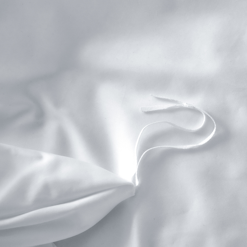 酒店宾馆80支贡缎床上用品四件套纯棉布草白色床单被套床笠三件套