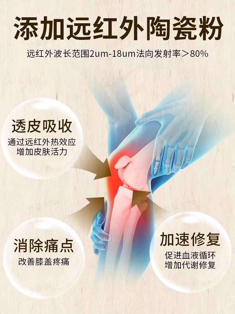 塑时光远红外治疗凝胶辅助治疗膝盖疼痛膝骨关节炎滑膜炎消炎止疼