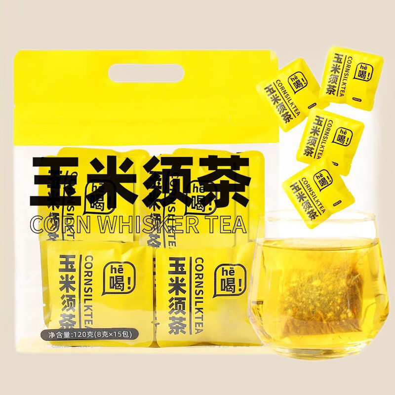 玉米须茶 栀子玉米苦荞组合茶15包/袋