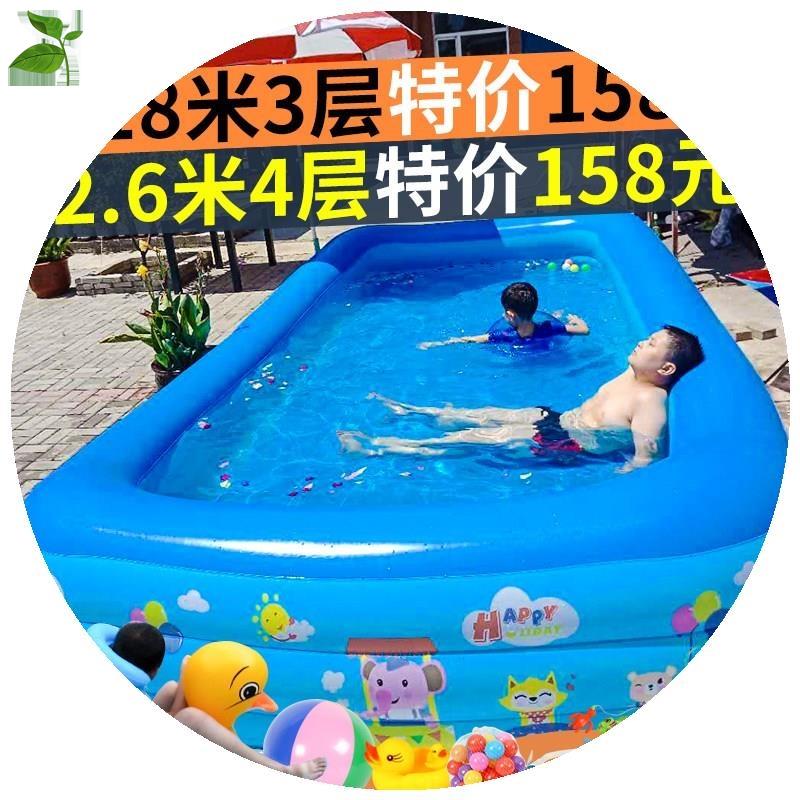 推荐儿童游泳池家用成人超大号充气加厚家庭泳池宝宝婴儿小孩大型