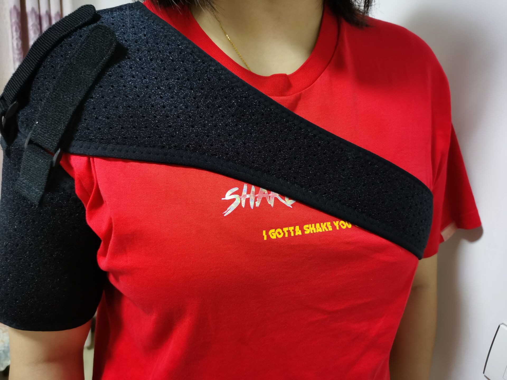 肩托护肩关节固定带中风偏瘫老人康复器材防脱臼半脱位固定护肩带