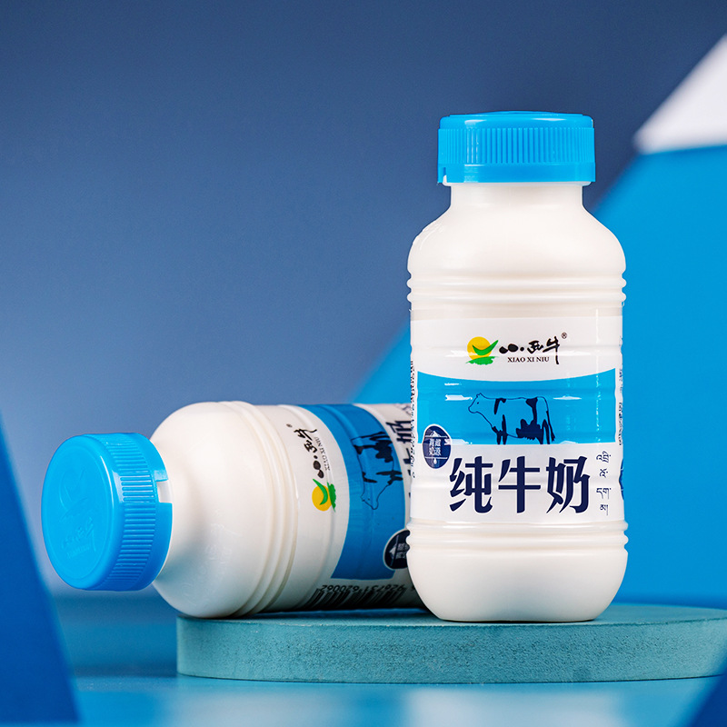 青藏高原小西牛纯牛奶243mlx12瓶装整箱儿童孕妇学生营养早餐奶