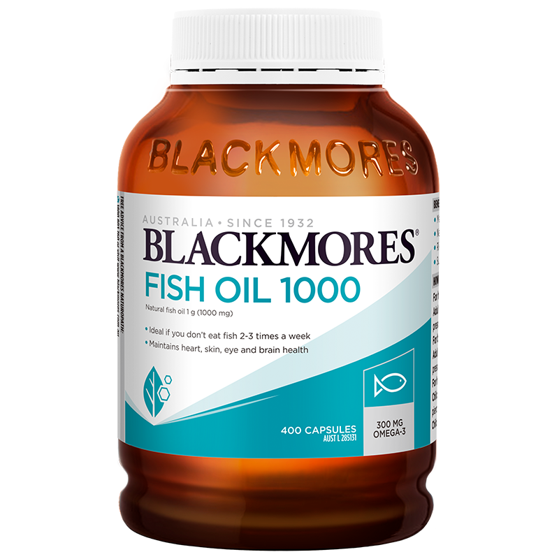 BLACKMORES澳佳宝深海鱼油omega3软胶囊澳洲健身中老年进口保健品