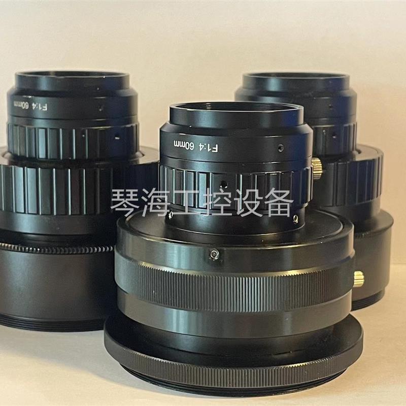 客服咨询询价东圳光学线扫工业镜头60mm,如新,带转接环!议价