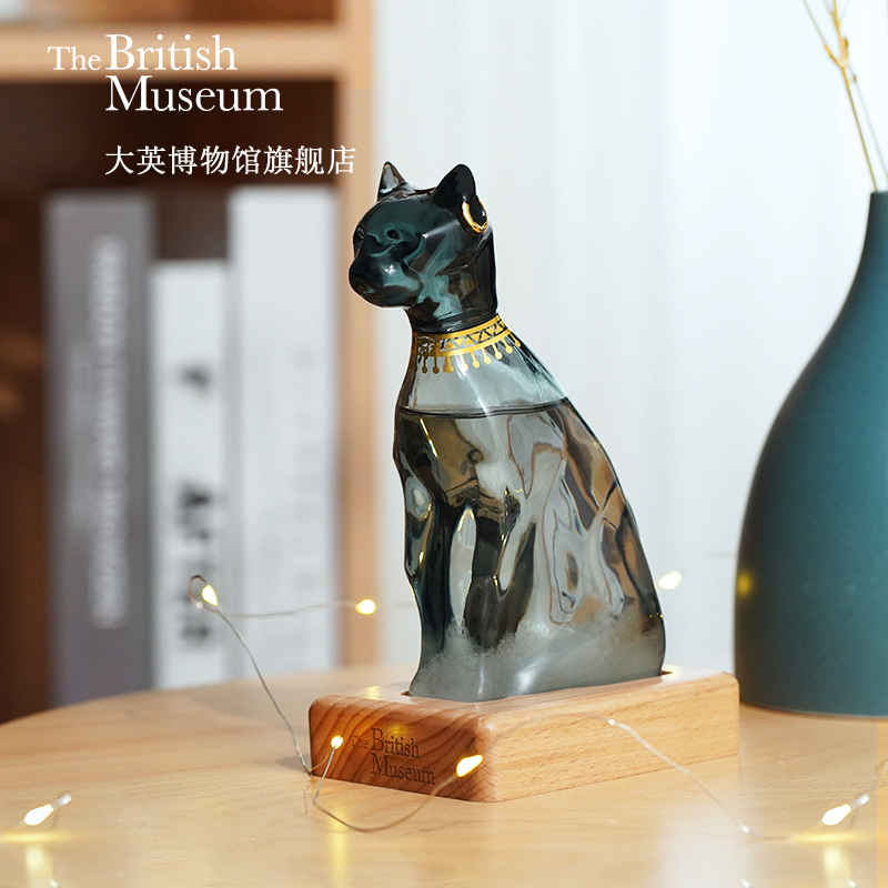大英博物馆文创安德森猫天气瓶摆件520情人节男生生日礼物女生