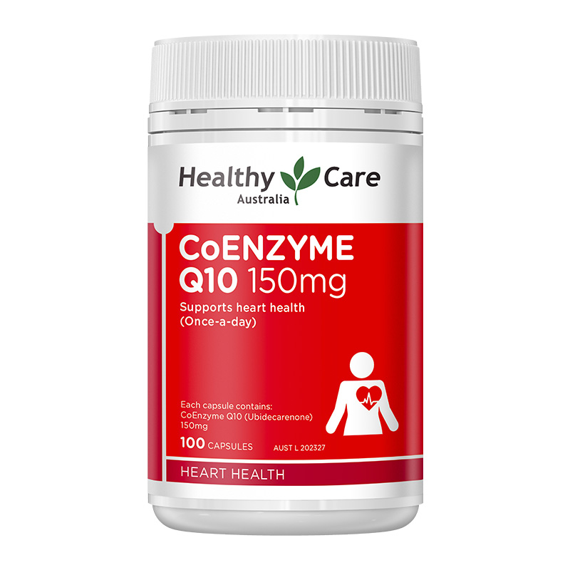 HealthyCare q10辅酶ql0胶囊澳洲进口心脏营养品150mg保健品100粒