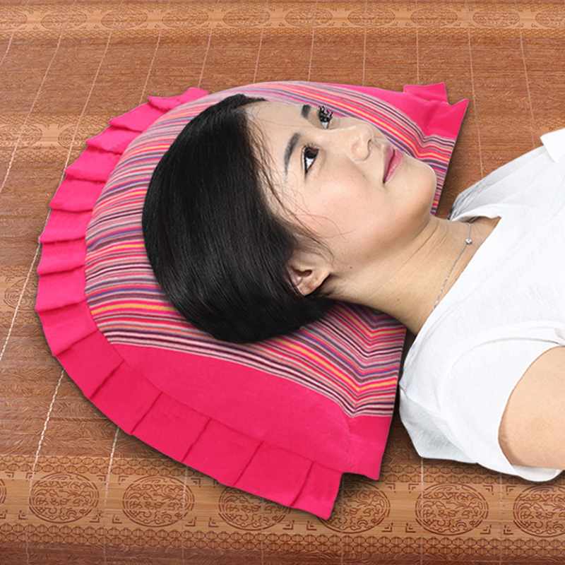 新品颈椎枕头颈椎专用枕头成人护颈枕修复脊椎枕单人全荞麦皮保健