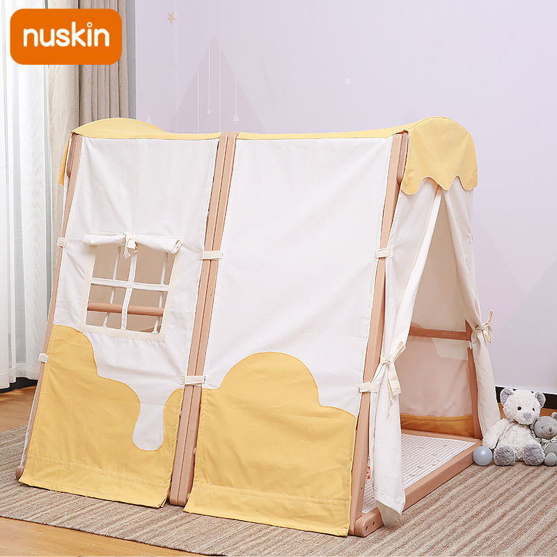 nuskin儿童攀爬架帐篷罩布室内家用家用宝宝游戏屋男孩女孩游戏屋