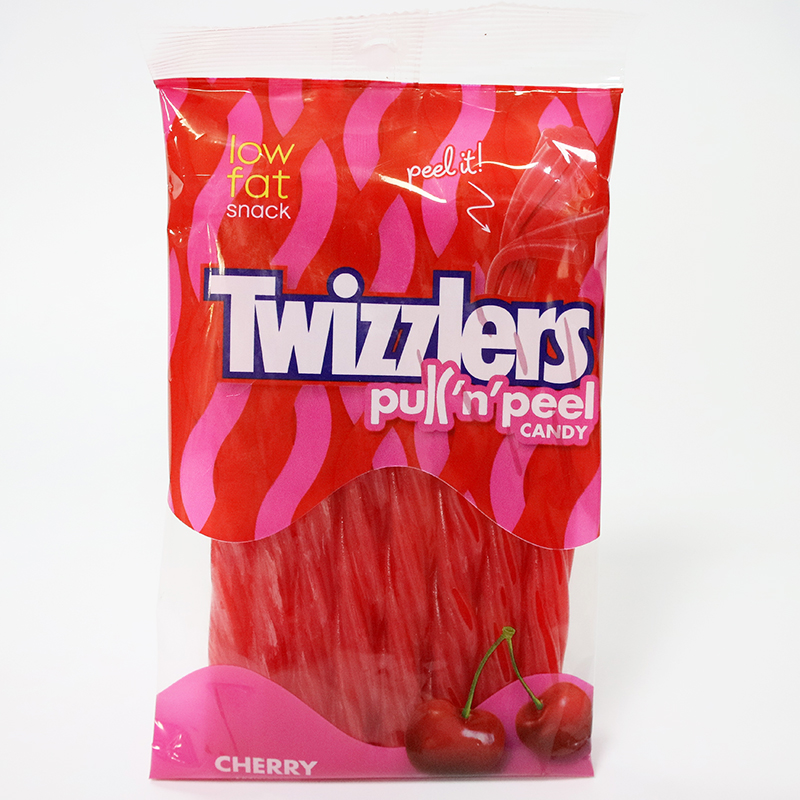 美国多滋乐可拆绳樱桃味扭扭糖詹姆斯美剧软糖Twizzlers Twists