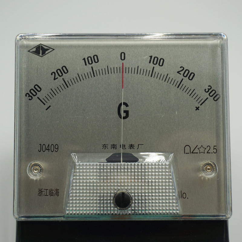 灵敏电流计±300μA检流计电流表G表J0409电学物理实验器材微安表