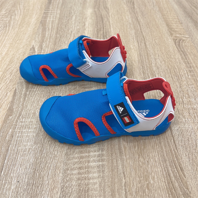 Adidas/阿迪达斯大童男女网面包头防滑运动凉鞋 GY5090