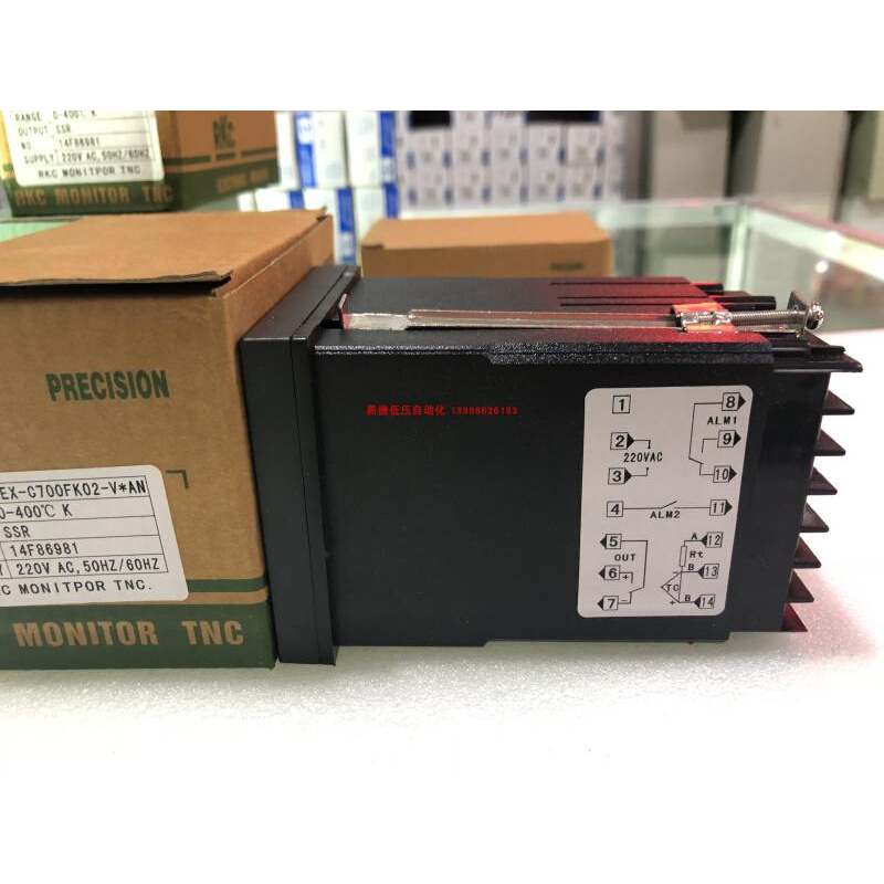 RKC理化 REX-C700 FK02-V*AN 智能温控仪 K型 固态继电器输出 SSR