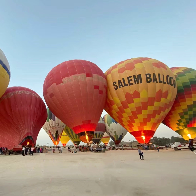 埃及卢克索热气球体验俯瞰帝王谷赠送酒店接送/早茶/热气球证书