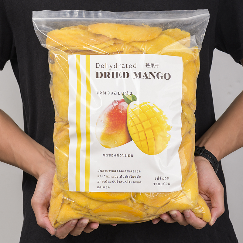 泰国风味芒果干500g一斤装整箱厚切水果干蜜饯果脯孕妇特产小零食