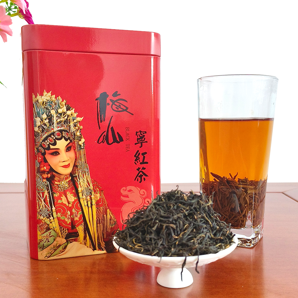梅山修水宁红茶250g罐装2023年新茶春茶口粮茶叶金毫高香