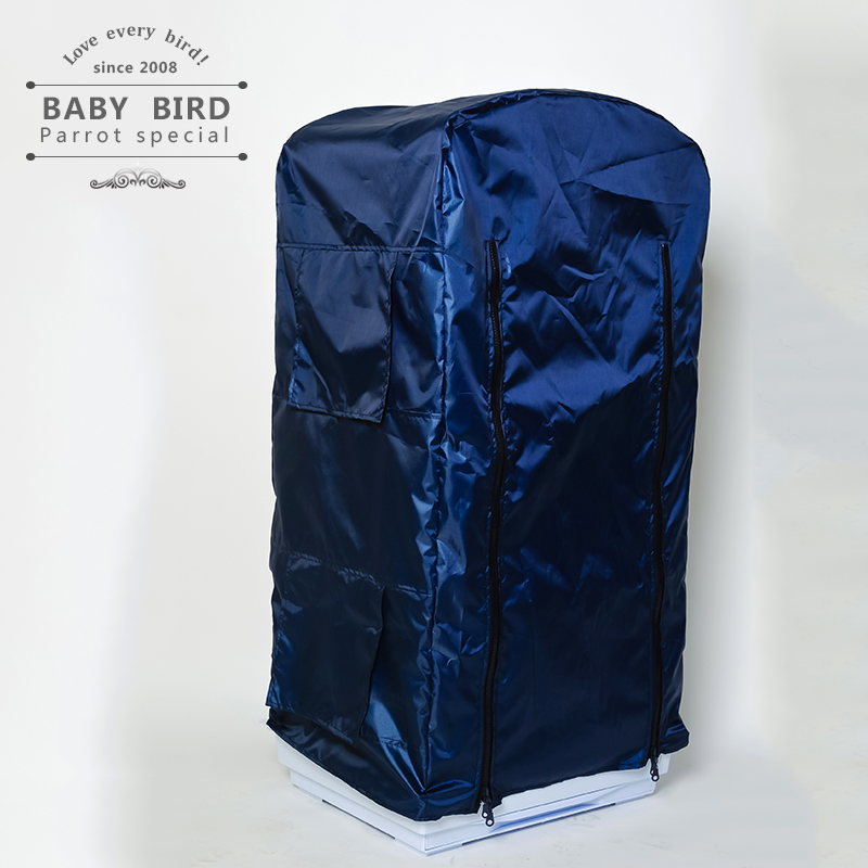 四季专用鸟笼罩衣挡加鹦鹉保暖套厚遮H光大号笼衣笼风防水鸟笼罩
