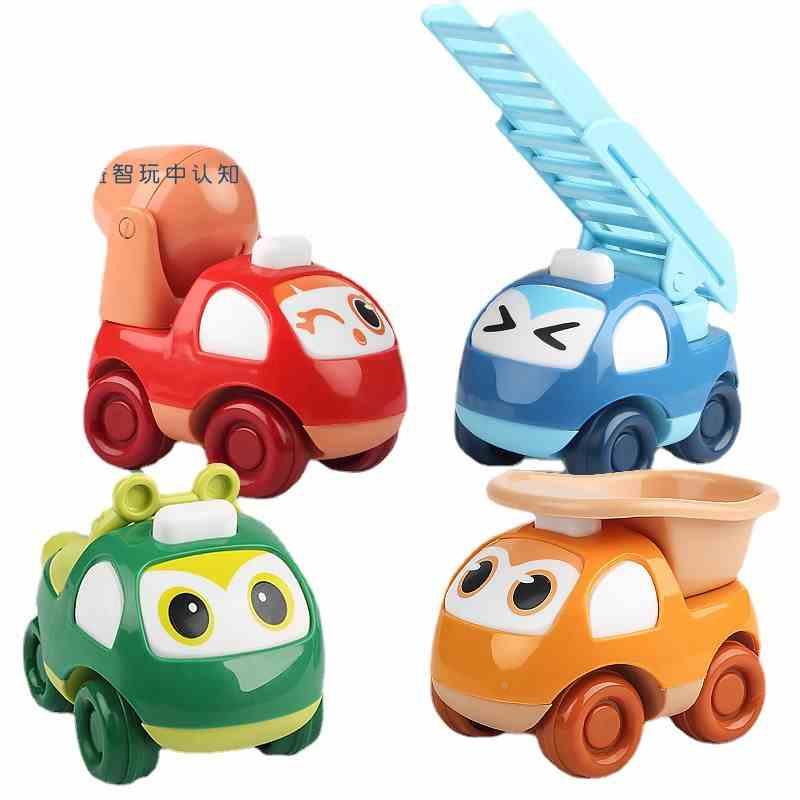 528抖音跨境儿童具车男孩惯玩小汽车消防工性程车-岁-宝玩具礼品