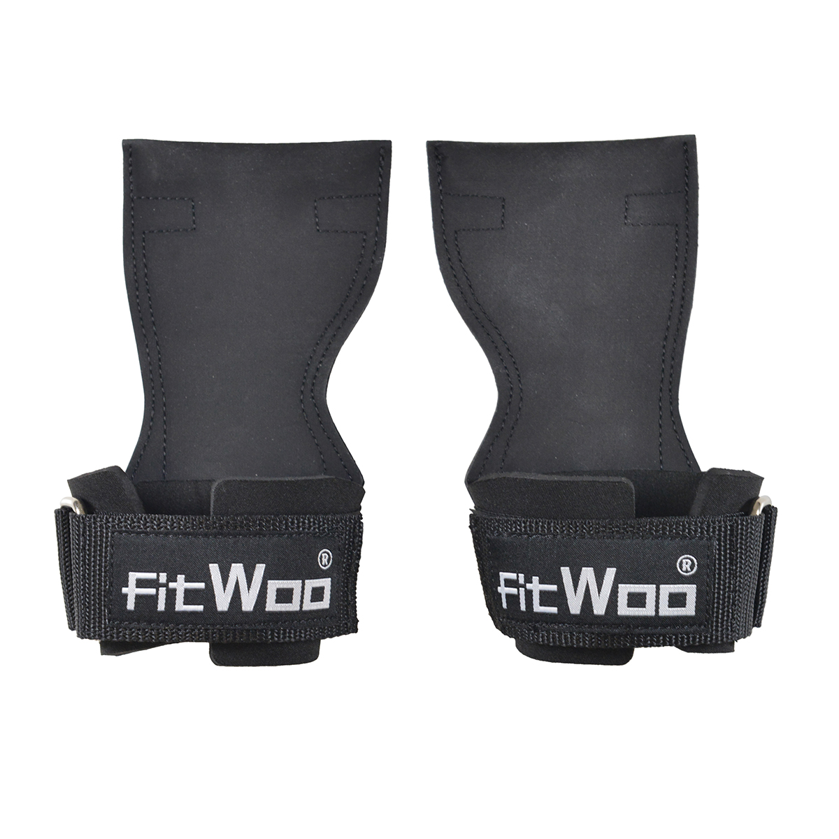 FitWoo护腕助力带硬拉护掌男女握力带防滑引体向上健身手套
