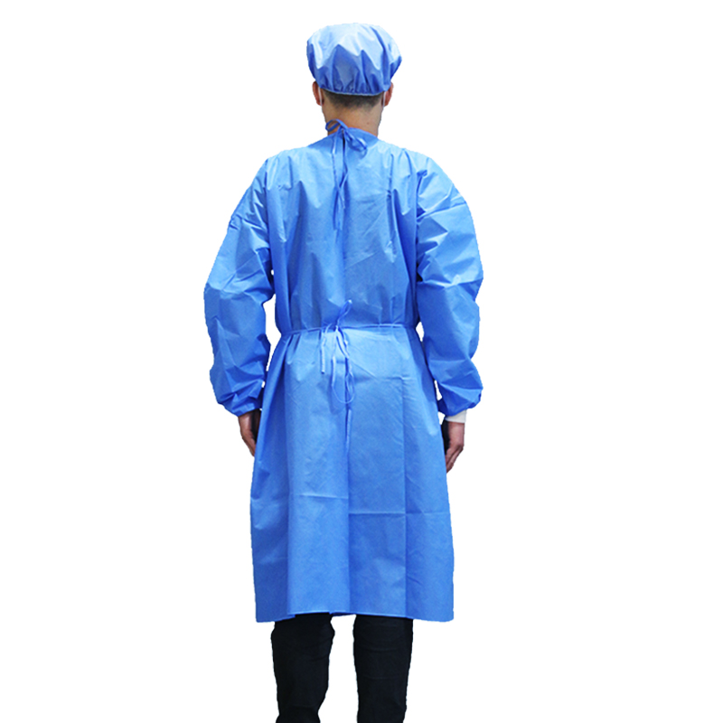 医护人员防护服工作服防疫套装专用手术蓝色全身医用隔离衣一次性