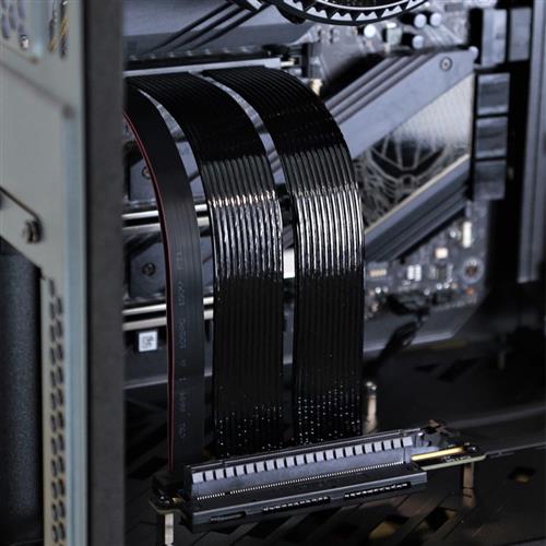 PCI-E4.0显卡延长线PCIe4/PCIe4.0转接线90度角追风者支架太阳神