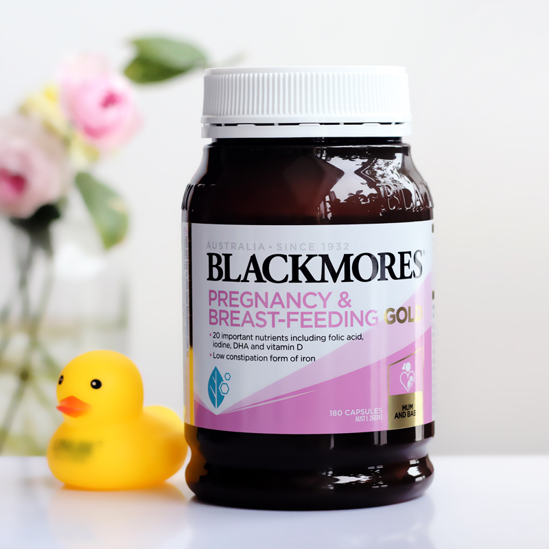 澳洲Blackmores澳佳宝进口孕妇黄金营养素含叶酸DHA180粒