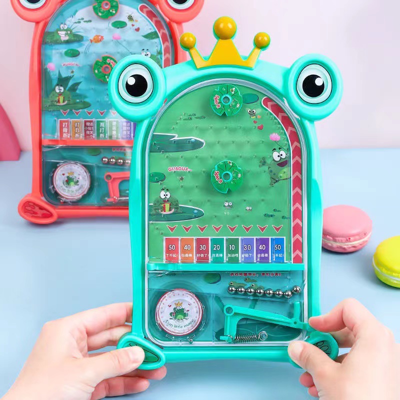 益智掌上趣味弹珠机亲子双人互动智力开发减压桌面游戏儿童玩具