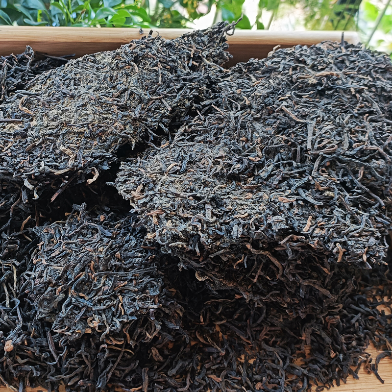 苍铭金花醇2016年特级陈香六堡茶广西梧州六堡茶黑茶散茶叶正品