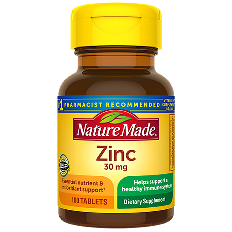 维生素锌片葡萄糖酸锌zinc锌元素补充剂男性成人补锌女士微量备孕
