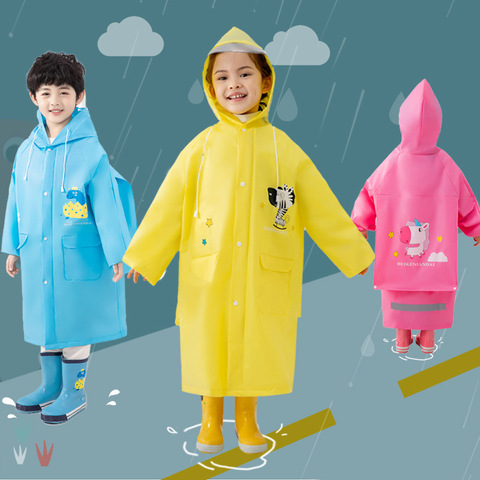 雨衣男童小加厚宝宝儿童套装小孩女童防水雨披全身小童幼儿园