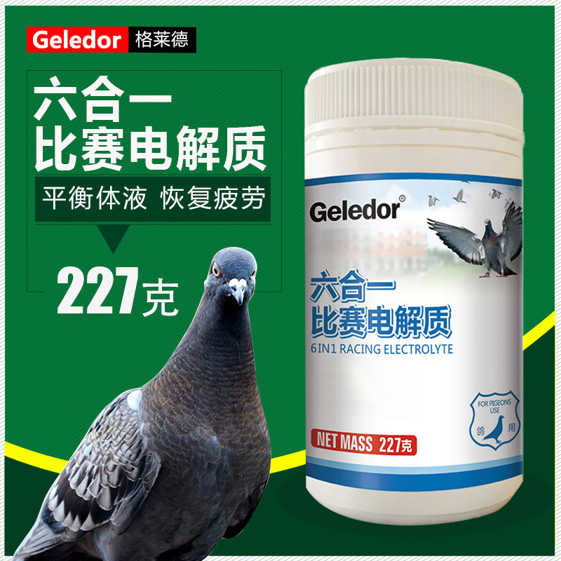 格莱德赛鸽信鸽比赛专用电解质粉剂多维生素鹦鹉鸽用保健调理体能