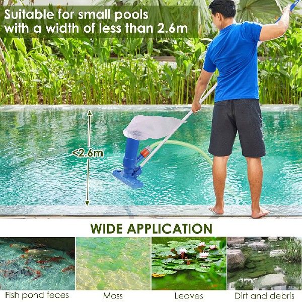网红Portable Fountain Vacuum Brush Accessories Plastic Swimm