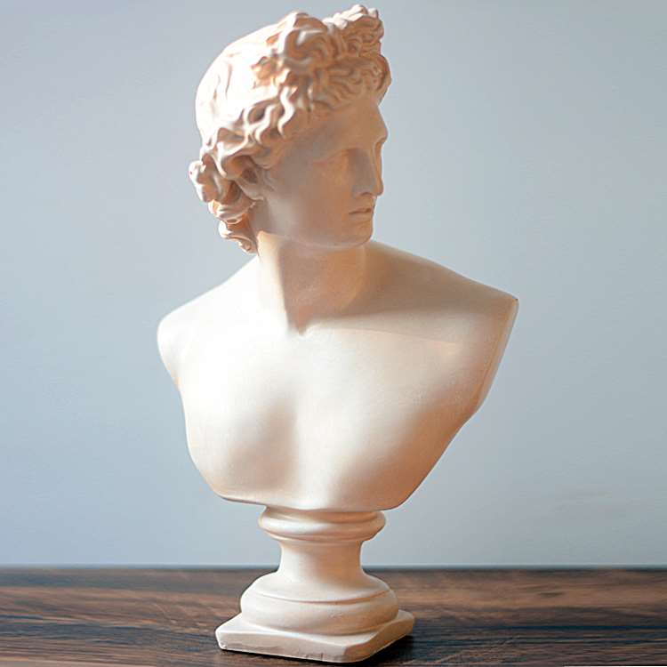 新款维纳斯半身雕塑欧式人物树脂太阳神阿波罗爱头像雕像摆件礼品