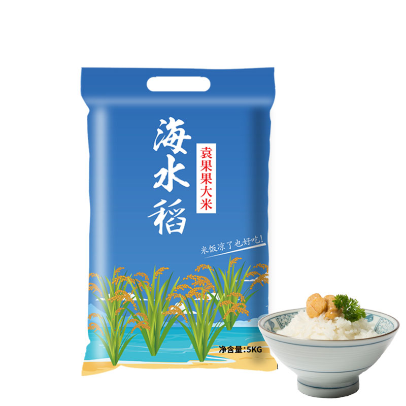 袁果果海水稻买一送一共20斤盐碱地大米新米粳米兴安盟