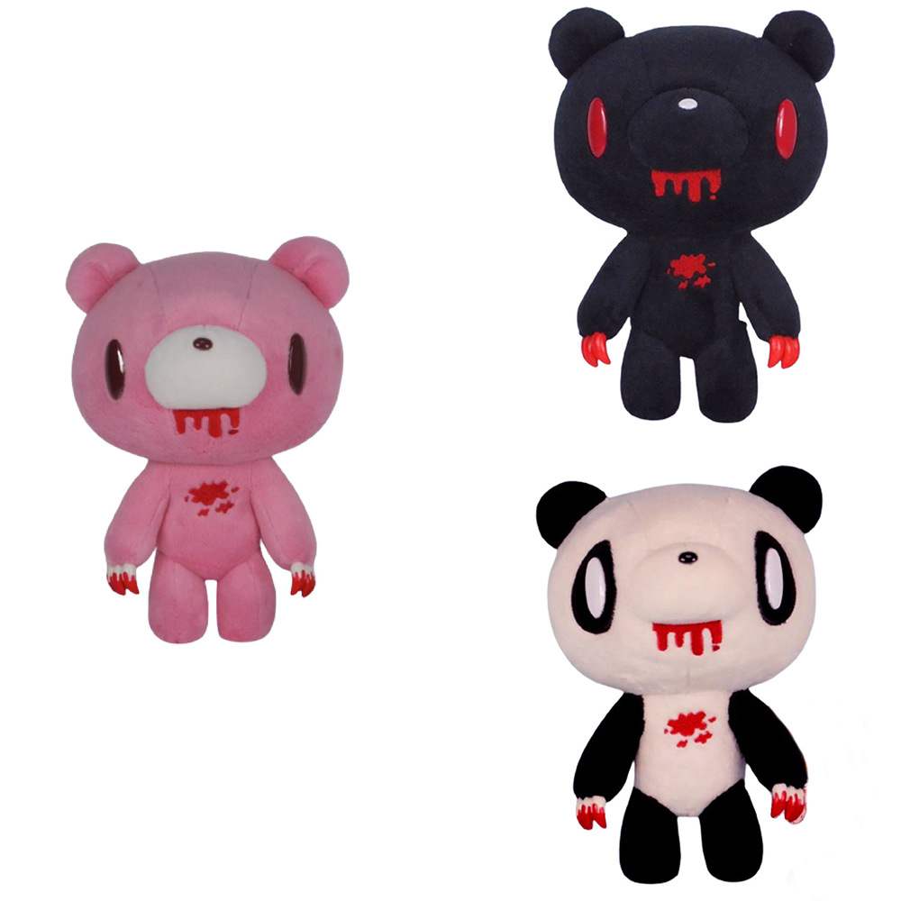 跨境新品Gloomy Bear毛绒玩具日本网红血粉熊玩偶公仔生日礼物