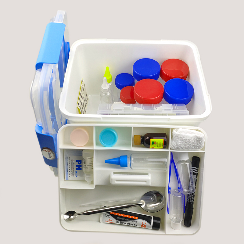 安利产品示范工具箱塑料大号双层实验演示箱全套收纳箱化妆百宝箱