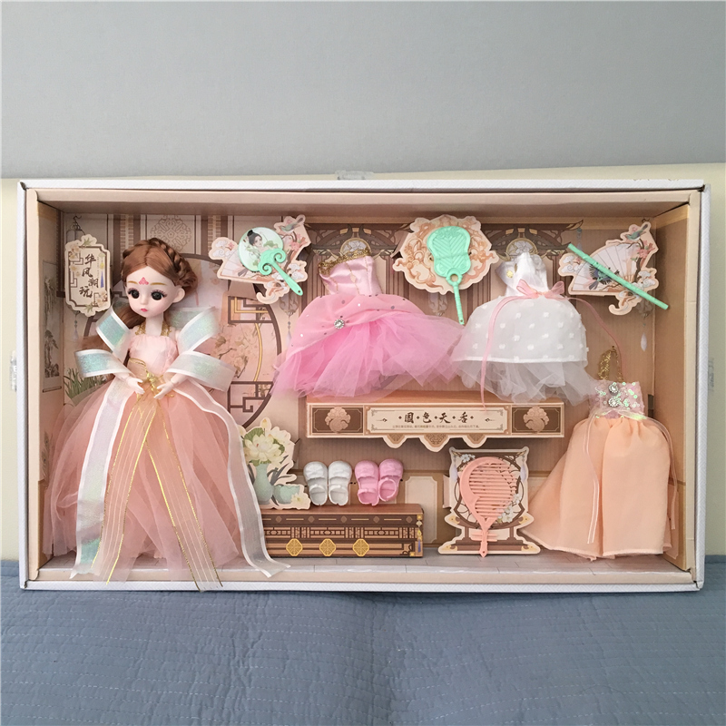 娃娃10126玩具女孩套装儿童家换装过冰雪厨房可秀爱公主洋家娃娃